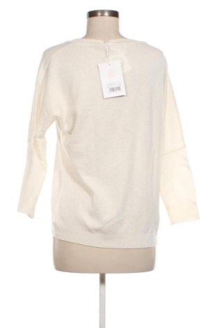 Дамска жилетка Just Cashmere, Размер L, Цвят Бял, Цена 224,99 лв.