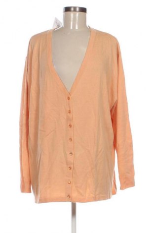 Damski kardigan Lady's, Rozmiar 3XL, Kolor Pomarańczowy, Cena 95,99 zł