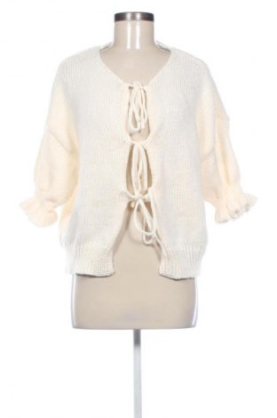 Damen Strickjacke SHEIN, Größe S, Farbe Ecru, Preis 15,00 €