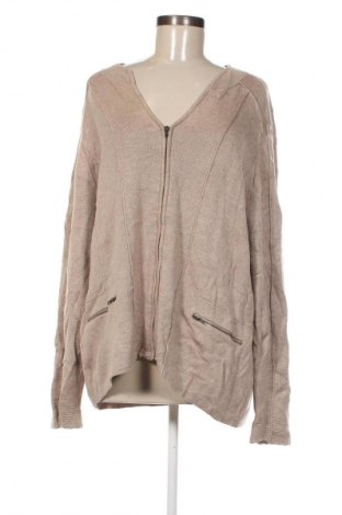 Γυναικεία ζακέτα Unbranded, Μέγεθος XXL, Χρώμα Καφέ, Τιμή 18,99 €
