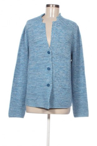 Damen Strickjacke United Colors Of Benetton, Größe XL, Farbe Blau, Preis 47,57 €