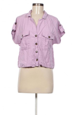 Damenbluse Bershka, Größe M, Farbe Lila, Preis € 12,83