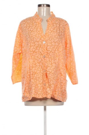 Damenbluse Denim&Co., Größe XL, Farbe Orange, Preis € 17,99