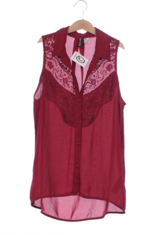 Dámská košile  H&M Divided, Velikost XS, Barva Červená, Cena  317,00 Kč