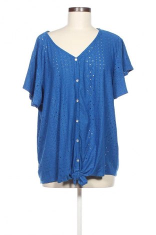 Damenbluse Lily Morgan, Größe XXL, Farbe Blau, Preis € 18,99