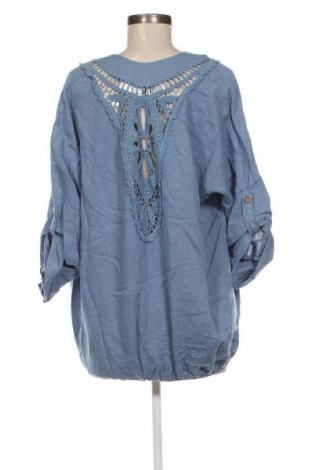 Damenbluse Made In Italy, Größe XXL, Farbe Blau, Preis 27,99 €