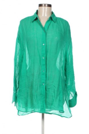 Dámská košile  Massimo Dutti, Velikost L, Barva Zelená, Cena  696,00 Kč