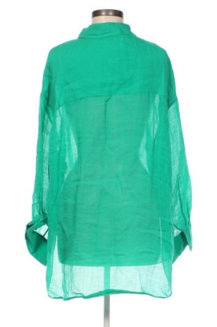 Dámská košile  Massimo Dutti, Velikost L, Barva Zelená, Cena  696,00 Kč