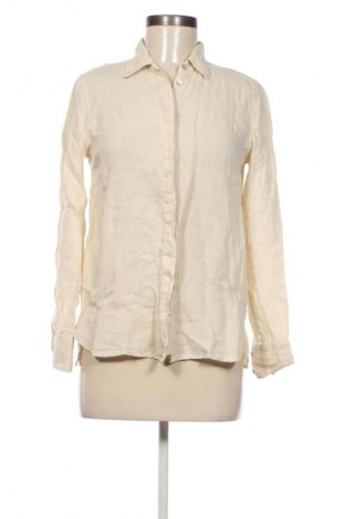 Дамска риза Massimo Dutti, Размер S, Цвят Бежов, Цена 55,10 лв.