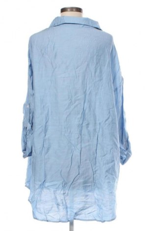 Γυναικείο πουκάμισο Unbranded, Μέγεθος 3XL, Χρώμα Μπλέ, Τιμή 15,99 €