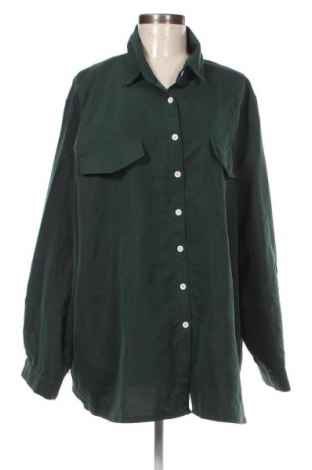 Γυναικείο πουκάμισο Unbranded, Μέγεθος 4XL, Χρώμα Πράσινο, Τιμή 12,68 €