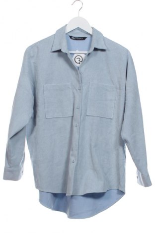 Dámska košeľa  Zara, Veľkosť XS, Farba Modrá, Cena  15,95 €