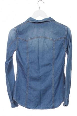 Damenbluse Zara Trafaluc, Größe XS, Farbe Blau, Preis 14,00 €