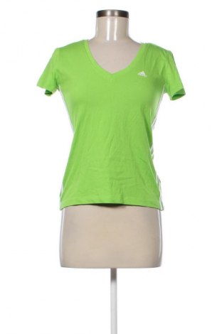 Damski T-shirt Adidas, Rozmiar XS, Kolor Zielony, Cena 62,02 zł