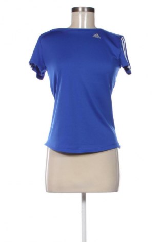 Γυναικείο t-shirt Adidas, Μέγεθος S, Χρώμα Μπλέ, Τιμή 13,80 €