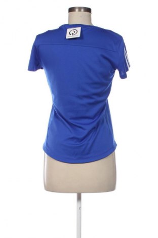 Γυναικείο t-shirt Adidas, Μέγεθος S, Χρώμα Μπλέ, Τιμή 13,80 €