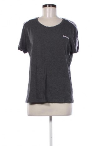 Damen T-Shirt Adidas, Größe XL, Farbe Grau, Preis € 13,80