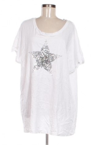 Γυναικείο t-shirt Angel of Style, Μέγεθος 3XL, Χρώμα Λευκό, Τιμή 11,99 €