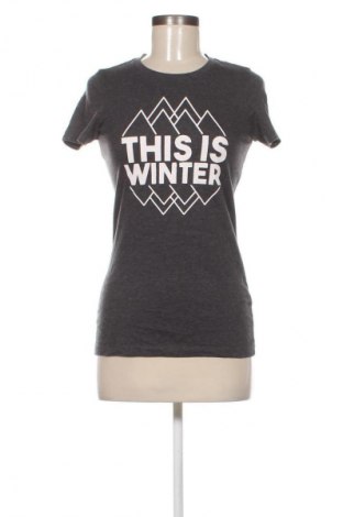 Γυναικείο t-shirt Bella+Canvas, Μέγεθος M, Χρώμα Γκρί, Τιμή 9,00 €