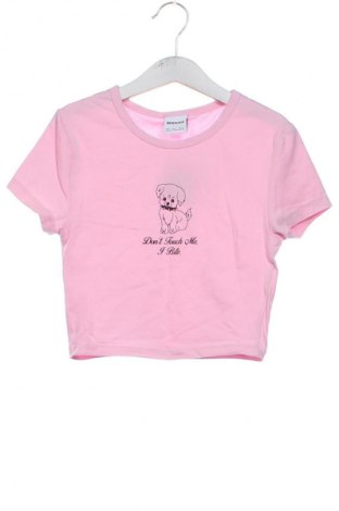 Γυναικείο t-shirt Bershka, Μέγεθος XXS, Χρώμα Ρόζ , Τιμή 8,75 €