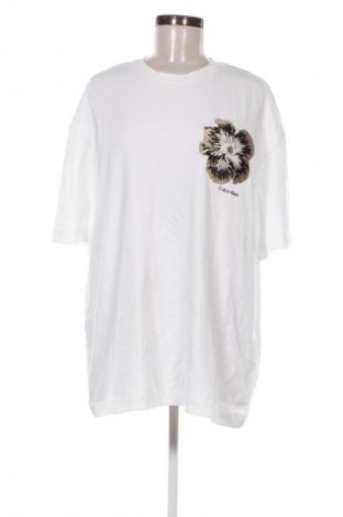 Damen T-Shirt Calvin Klein, Größe XXL, Farbe Weiß, Preis € 53,99