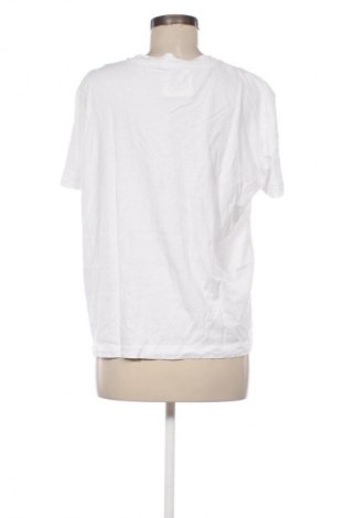 Damen T-Shirt Calvin Klein Jeans, Größe XXL, Farbe Weiß, Preis 17,39 €
