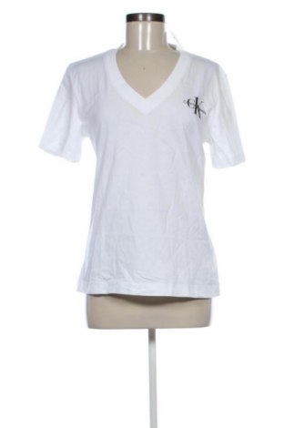 Дамска тениска Calvin Klein Jeans, Размер L, Цвят Бял, Цена 68,99 лв.