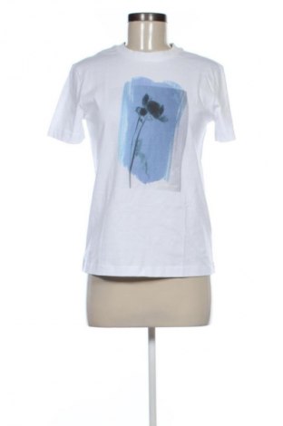 Γυναικείο t-shirt Calvin Klein Jeans, Μέγεθος S, Χρώμα Λευκό, Τιμή 53,99 €