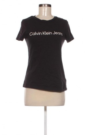 Damen T-Shirt Calvin Klein Jeans, Größe S, Farbe Schwarz, Preis € 47,99