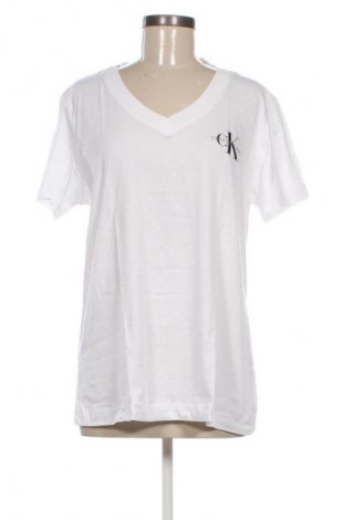 Damen T-Shirt Calvin Klein Jeans, Größe 3XL, Farbe Weiß, Preis 53,99 €
