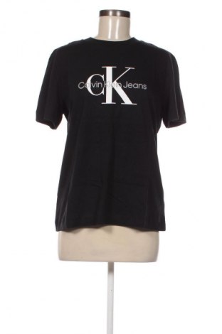 Damen T-Shirt Calvin Klein Jeans, Größe L, Farbe Schwarz, Preis € 53,99