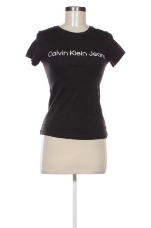 Dámské tričko Calvin Klein Jeans, Velikost XXS, Barva Černá, Cena  769,00 Kč