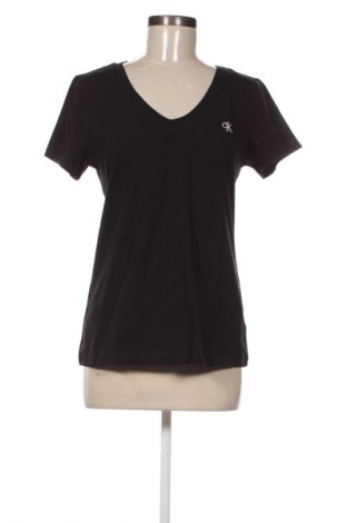Damen T-Shirt Calvin Klein Jeans, Größe L, Farbe Schwarz, Preis € 53,99