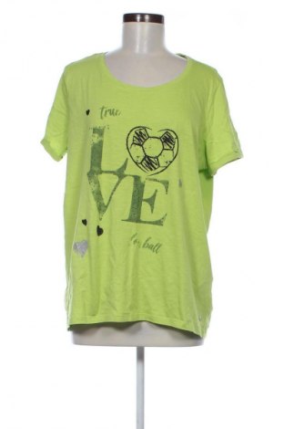 Γυναικείο t-shirt Cecil, Μέγεθος XXL, Χρώμα Πράσινο, Τιμή 9,00 €