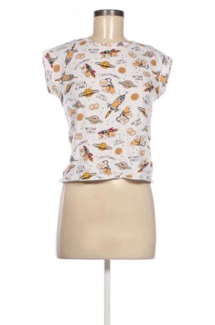 Damski T-shirt Cropp, Rozmiar S, Kolor Kolorowy, Cena 41,06 zł