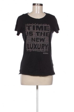 Damen T-Shirt Guess, Größe M, Farbe Schwarz, Preis 11,99 €