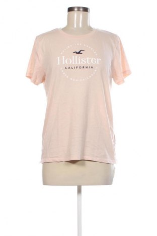 Damen T-Shirt Hollister, Größe L, Farbe Ecru, Preis 12,99 €
