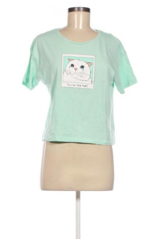 Γυναικείο t-shirt House, Μέγεθος L, Χρώμα Πράσινο, Τιμή 8,75 €