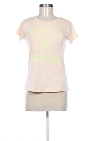 Damski T-shirt Hummel, Rozmiar XS, Kolor Beżowy, Cena 94,25 zł
