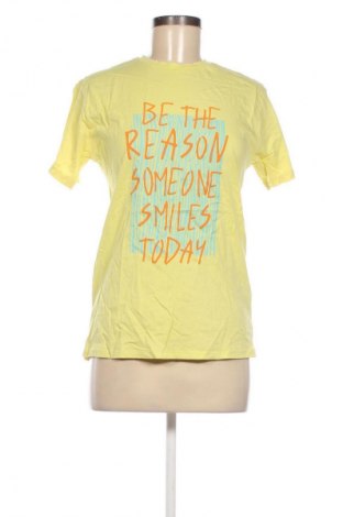 Damski T-shirt LCW, Rozmiar XS, Kolor Żółty, Cena 39,08 zł