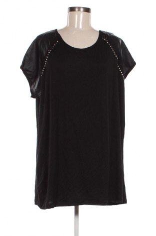 Γυναικείο t-shirt Laura Torelli, Μέγεθος XL, Χρώμα Μαύρο, Τιμή 10,99 €