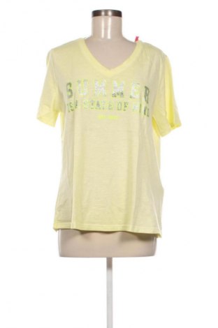 Γυναικείο t-shirt Lieblingsstuck, Μέγεθος L, Χρώμα Κίτρινο, Τιμή 39,99 €