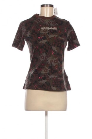 Damski T-shirt Napapijri, Rozmiar XS, Kolor Kolorowy, Cena 80,46 zł