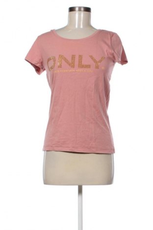 Damen T-Shirt ONLY, Größe M, Farbe Aschrosa, Preis 7,16 €