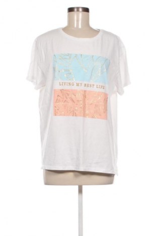 Damski T-shirt Papaya, Rozmiar XL, Kolor Biały, Cena 39,31 zł
