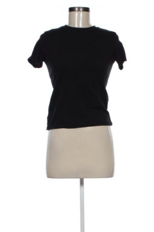 Γυναικείο t-shirt Pull&Bear, Μέγεθος XS, Χρώμα Μαύρο, Τιμή 8,75 €