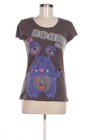 Damen T-Shirt Review, Größe M, Farbe Grau, Preis 9,21 €