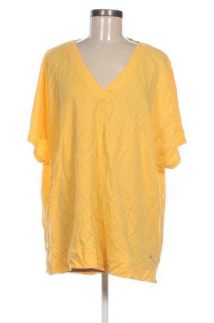 Γυναικείο t-shirt S.Oliver, Μέγεθος XL, Χρώμα Κίτρινο, Τιμή 11,99 €