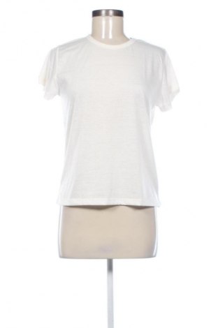 Damski T-shirt Sinsay, Rozmiar XS, Kolor ecru, Cena 40,45 zł