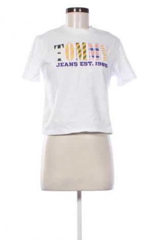 Női póló Tommy Jeans, Méret XXS, Szín Fehér, Ár 20 769 Ft